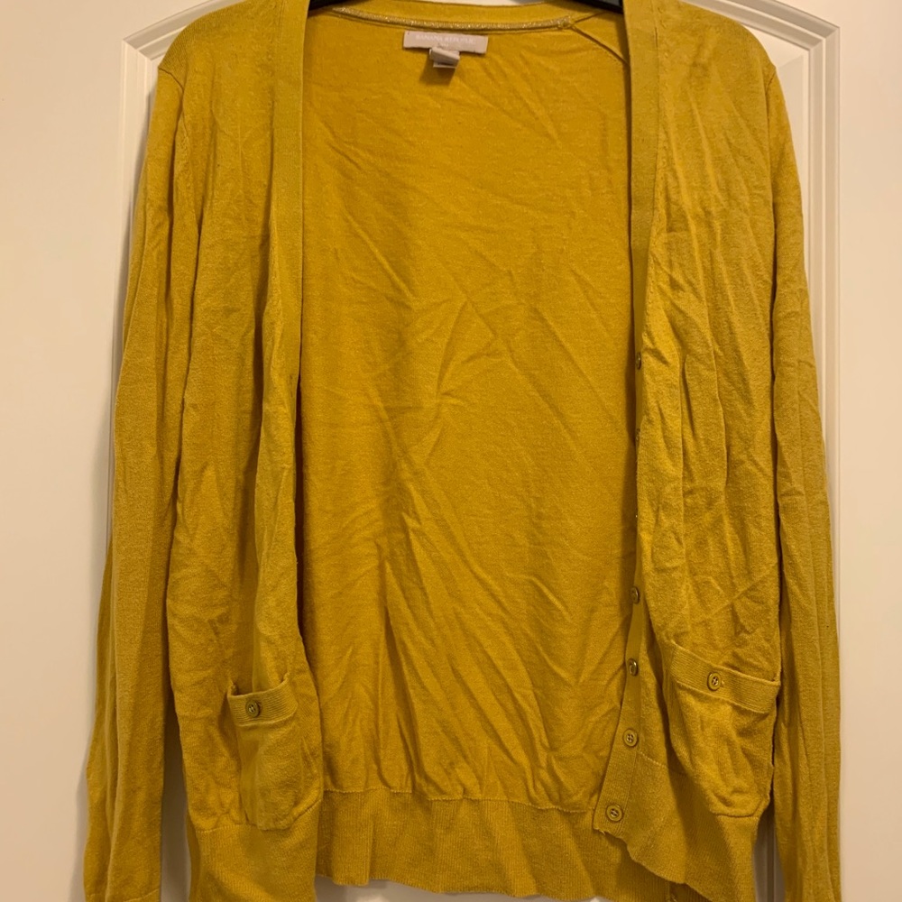Mustard cardigan